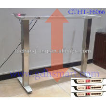 Mesa de oficina de altura ajustable con memoria preestablecida Vilvoorde 4 a 110v o 220v eléctrica como mesa de comedor de altura ajustable Vilvoorde